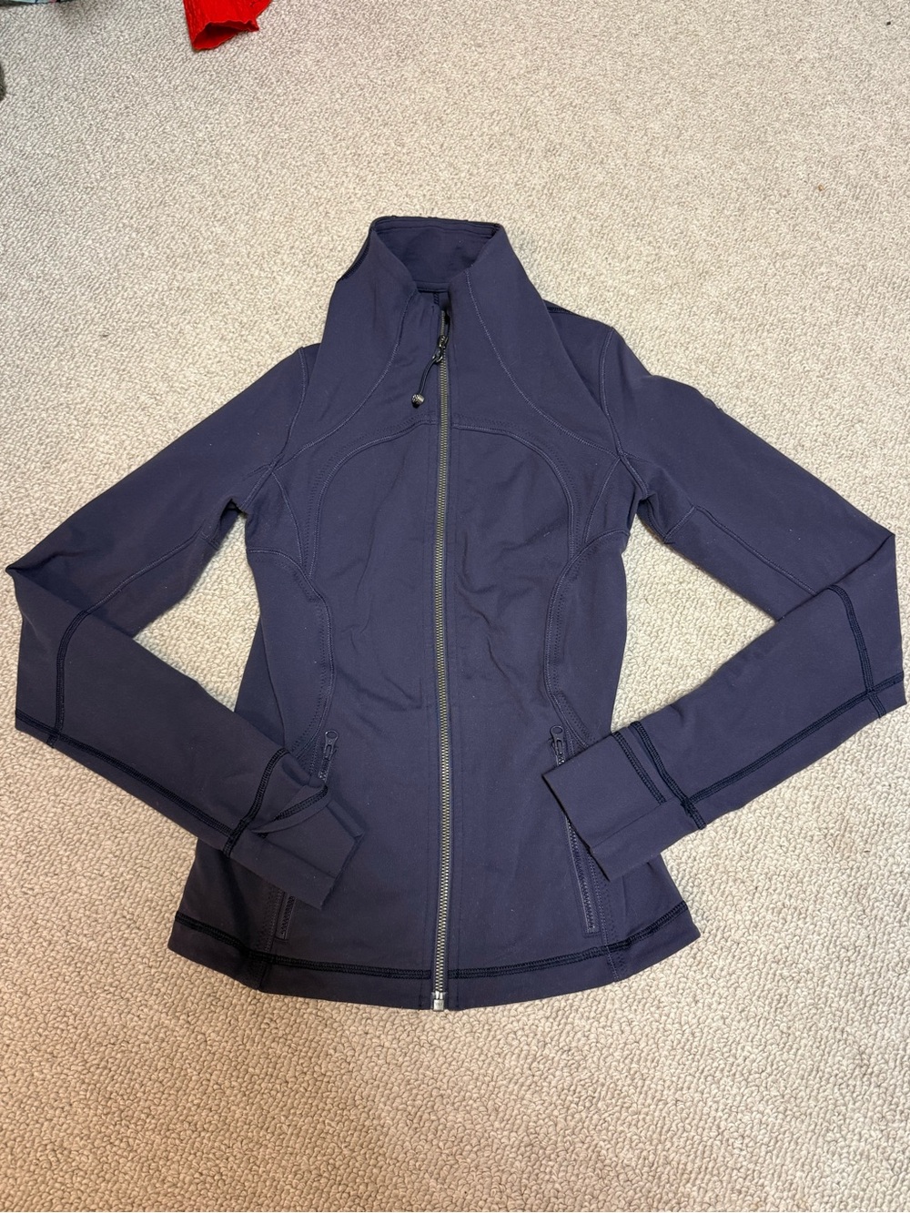 Navy lululemon define jacket